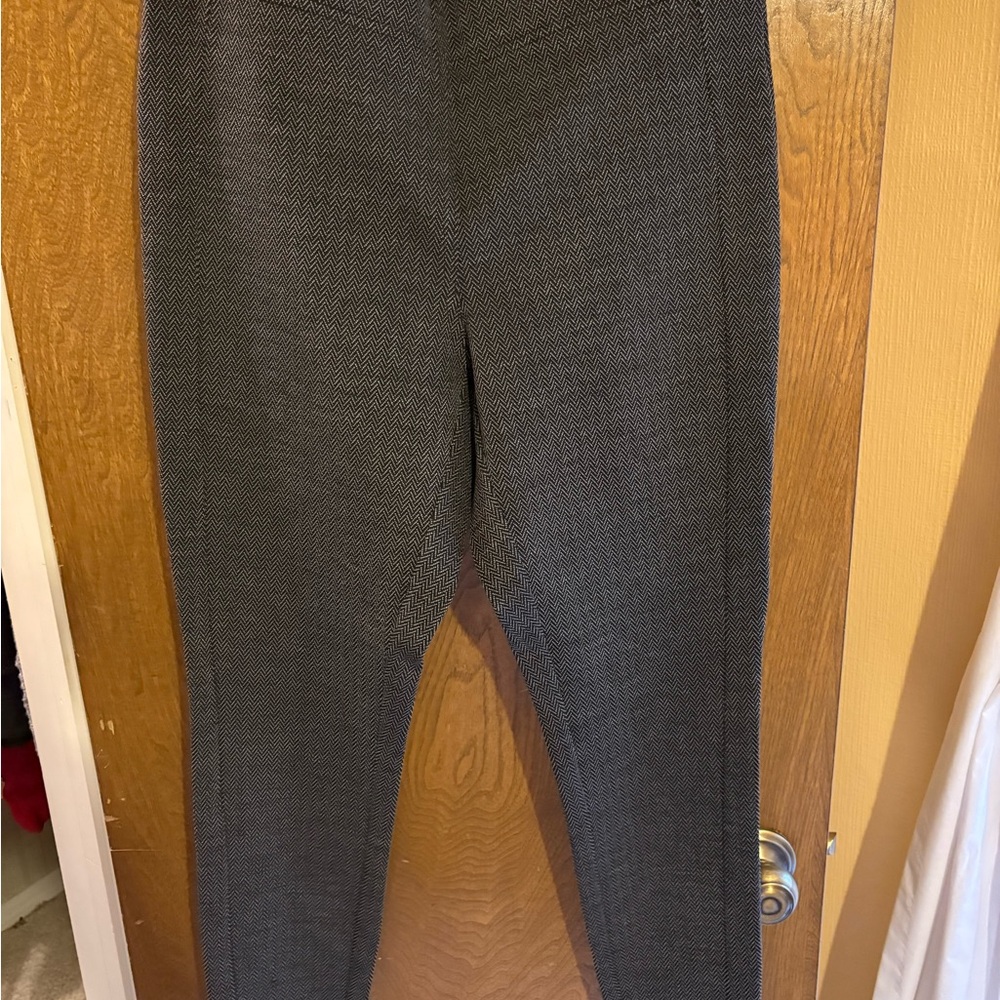 LOFT Gray Ankle Pants